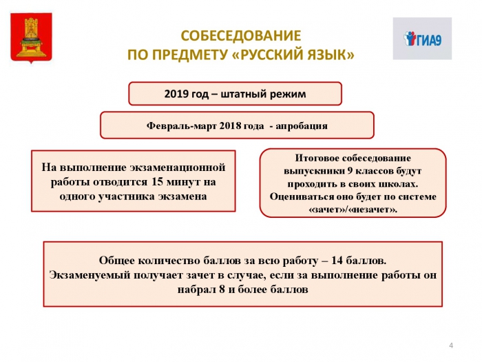 Об изменениях в проведении государственной итоговой аттестации в 9-х классах  в Тверской области  в 2018 году